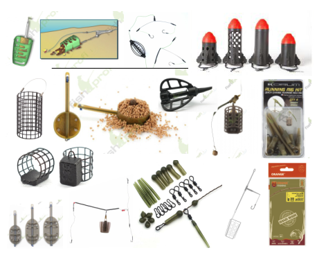 Рыболовные кормушки, монтажи и оснастки