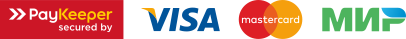 PayKeeper, Visa, MasterCard, МИР