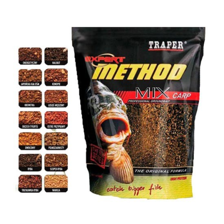Прикормка Метод Микс Мед TRAPER (Трапер) Method Mix Honey 1кг