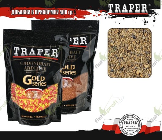 Конопля гриль молотая TRAPER Grilled hemp 400гр