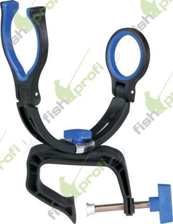 Крепление под удилище на лодку (синие) ТРАПЕР