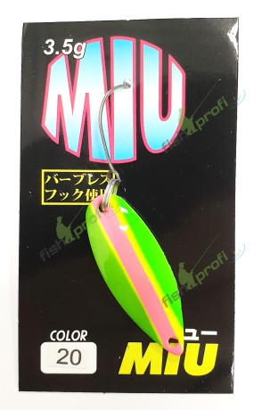 Блесна колеблющаяся FOREST MIU 3,5гр 3.2см #20