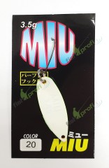 Блесна колеблющаяся FOREST MIU 3,5гр 3.2см #20