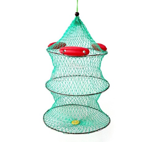 Садок рыболовный с поплавками 45см средний