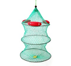 Садок рыболовный с поплавками 45см средний