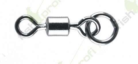 38611 Вертлюжок карповый TRAPER с кольцом №8 10шт