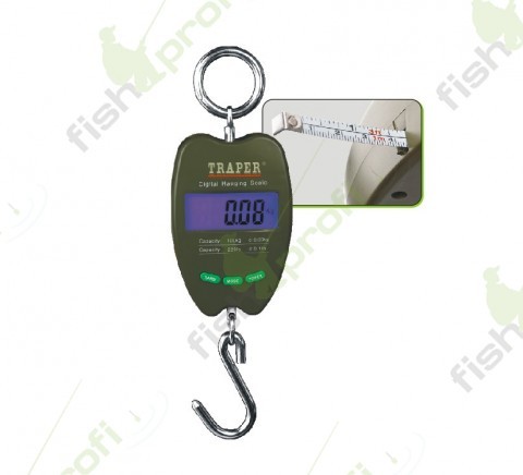 Весы-безмен с рулеткой TRAPER до 100кг