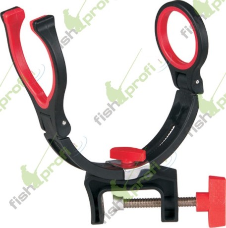 Крепление под удилище на лодку (красное) ТРАПЕР