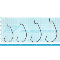 Крючки Flagman Worm Trophy Offset №4/0 5шт