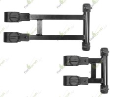 Крепление зонта двойное короткое Preston OFFBOX 36 - MEGA BROLLY ARM - SHORT OBP/67