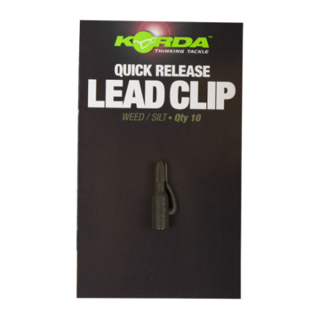 Безопасная клипса Korda Quick Release Lead Clips Weed/Silt