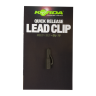 Безопасная клипса Korda Quick Release Lead Clips Weed/Silt