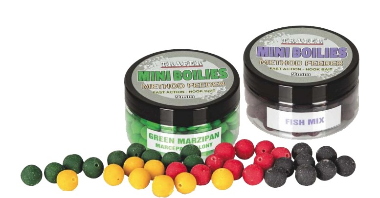 Бойлы 9 мм 50гр Метод Ананас Traper (ТРАПЕР) Method Boilies Ananas
