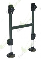 Ножки откидные для раскладушки 34,5х44/63см ТРАПЕР