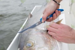 Нож филейный Cuda Bonded Flex Fillet Knife универсальный 15 см Titanium Nitrid