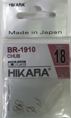 33011 Крючки CHUB Hikara (Япония) бронза  № 18 рыболовные