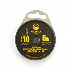 Поводок готовый Guru Feeder Special Rig LWGF 100см №10