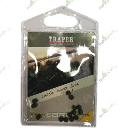 72256 Стопор силиконовый TRAPER зеленый 4мм