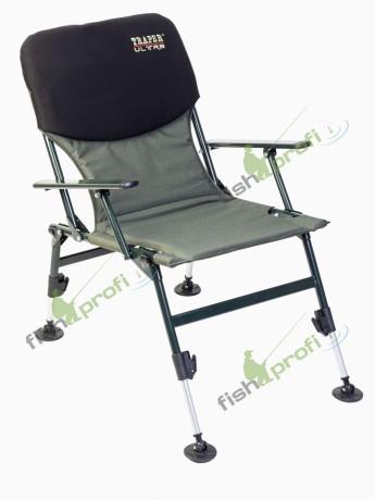Кресло рыболовное с подлокотниками ULTRA ТРАПЕР