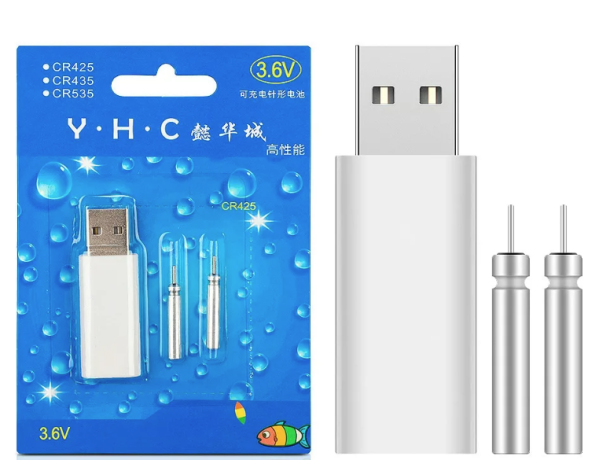 Аккумулятор с зарядным устройством для к поплавкам USB