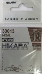 33013 Крючки CHUB Hikara (Япония) бронза  № 14 рыболовные