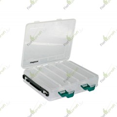 Коробка Flagman пластиковая двухсторонняя 275х150х50мм