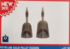 Кормушка фидерная Preston ICS IN-LINE SOLID PELLET FEEDER - S для пелетса 30г Малая