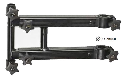 Кронштейн для крепления зонта, двойной с регул. TRAPER GST