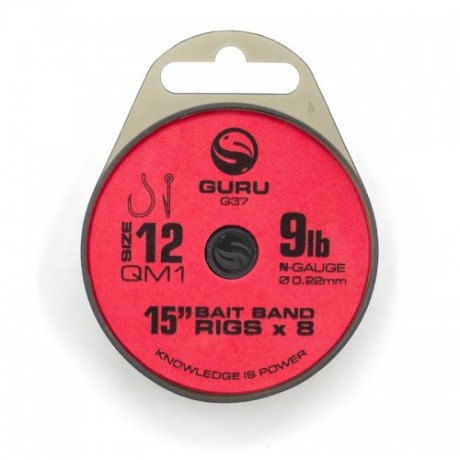 Поводок готовый Guru QM1 Bait Band Ready Rigs 15" 38см №10