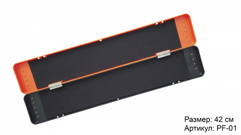 Поводочница для рыбалки 60 см синяя