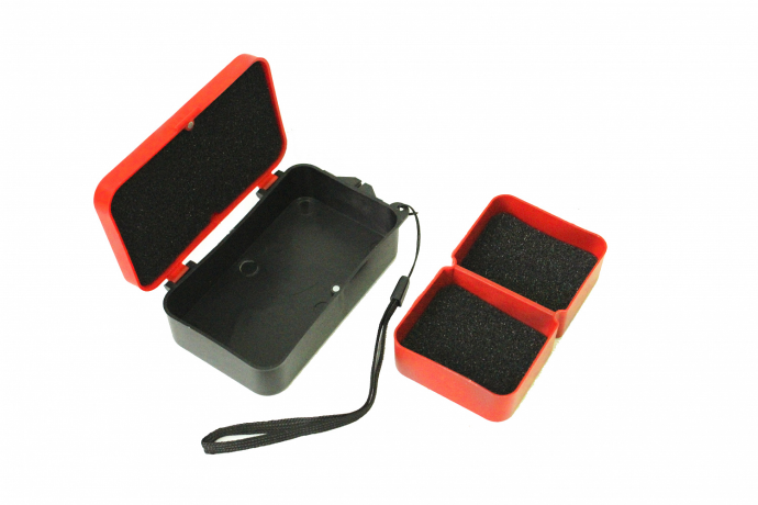 Бокс (большой) для наживки: червя, мотыля, опарыша Размер M