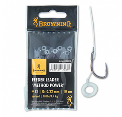 Крючки с поводками №16 Feeder Method Pellet Ba  (1 уп. - 6 шт.) Browning