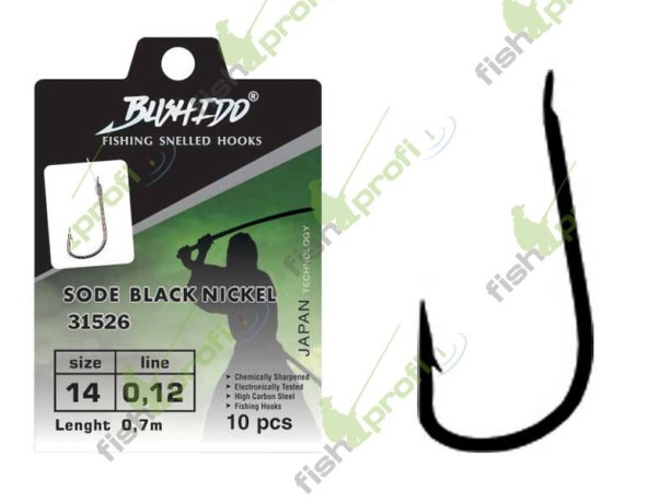 Крючки SB /0.14/ с поводками рыболовные