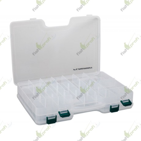 Коробка Flagman пластиковая двухсторонняя 290х200х60мм