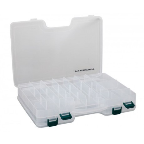 Коробка Flagman пластиковая двухсторонняя 290х200х60мм