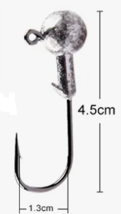 Набор Джиг-головка 3,0 гр. 3шт.кр.№3/0