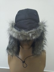 89101 Шапка - ушанка зимняя TRAPER длинный искусственный мех