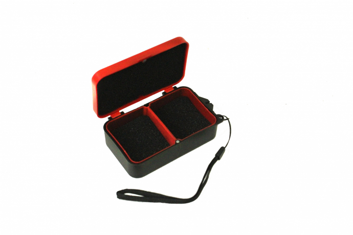 Бокс (большой) для наживки: червя, мотыля, опарыша Размер L