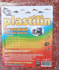 Рыболовная прикормка ПЛАСТИЛИН  500 гр. Слива