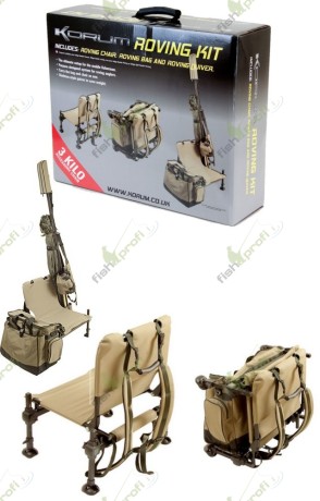 KORUM ROVING LUGGAGE SET Комплект "Korum" 3 в 1 (Кресло, чехол, сумка)