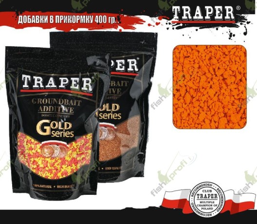Сухарь TRAPER Orange fluo bread crumb оранжевый флюо 400гр