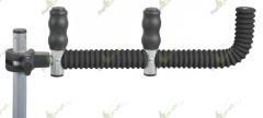 Кронштейн для удилища неопрен двойной RIVE D25