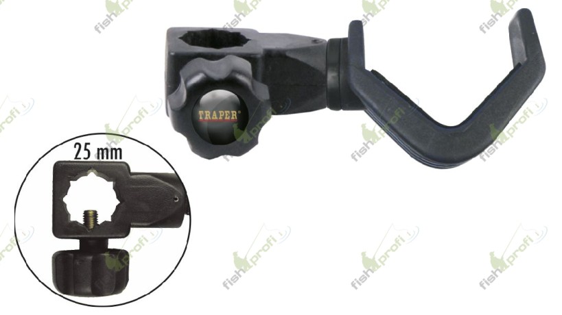 Кронштейн на рыболовный ящик для удилища ТРАПЕР