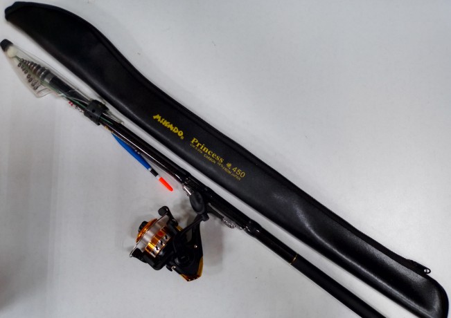 Удилище Mikado Princess 360 телескоп с кольцами в сборе 3.6м 5-20гр
