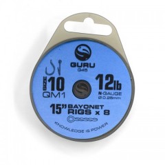 Поводок готовый Guru QM1 Bayonet Ready Rigs 15&quot; 38см №10