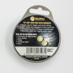 Поводок готовый Guru QM1 Bayonet Ready Rigs 15&quot; 38см №10