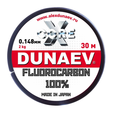 Леска Dunaev Fluorocarbon 0.148мм 30м