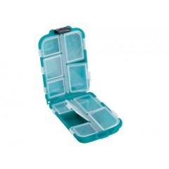 Коробка Flagman для крючков 10 отделений двойная 95x60x28мм