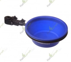 Таз для прикормки с креплением на платформу Flagman d25см 19/25/30мм