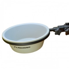 Таз для прикормки с креплением на платформу Flagman d25см 19/25/30мм